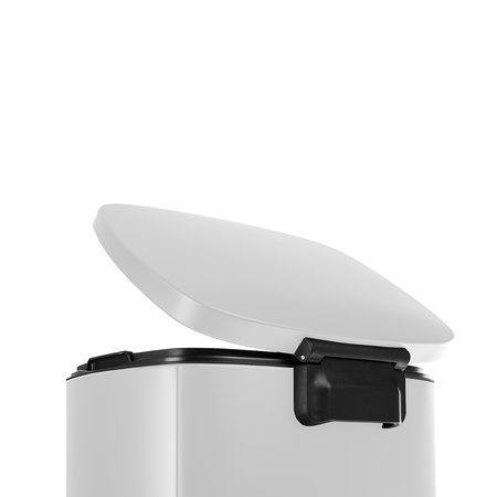 Funky Trash Can White Black Spacetronik Pojedynczy