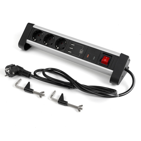 Spacetronik SPS-T38BS Aufputzdose