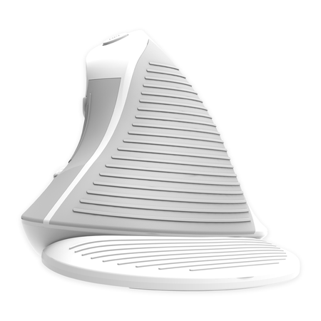 Ergonomická myš Delux M618G DB bílá bezprašná