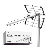 DVB-T2 Spacetronik EOS UHF Antenne Schwarz