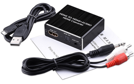 HDMI-HDMI + Audio SPDIF/Jack35 Extraktor SPH-AE02
