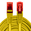 RJ45 CAT 6 U/UTP AWG24 žltý 25 m kábel
