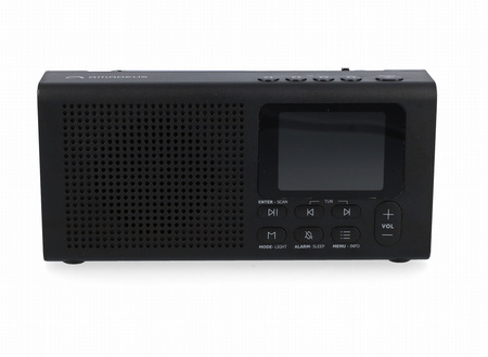Radio DAB+/DAB/FM/BT OPTICUM RED TON5 - CZARNE