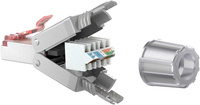 RJ45 8P8C CAT6 STP síťový konektor s kroucenou dvojlinkou Goobay