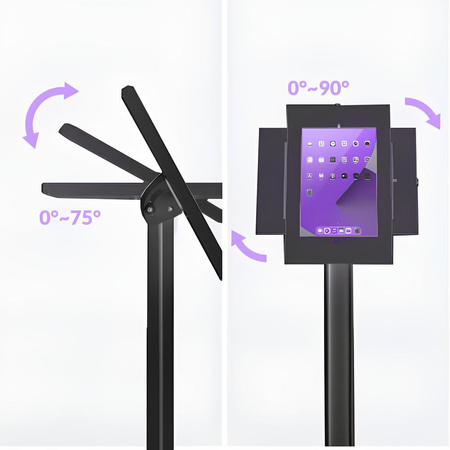 Stojan na tablet POS kryt SPP-134B