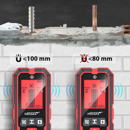 Detektor przewodów metalu drewna Noyafa NF-5101