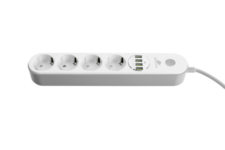 Spacetronik SR-203 4 port USB power strip