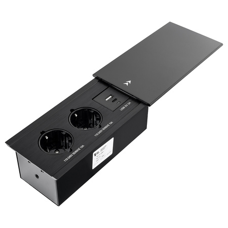 Spacetronik SPS-S24CB V2 COMPACT pultová zásuvka