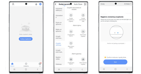 Bezprzewodowa czujka zalania Smart Life SL-DW01