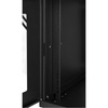 RACK 19'' 9U 600x450mm ČERNÝ Skleněné dveře
