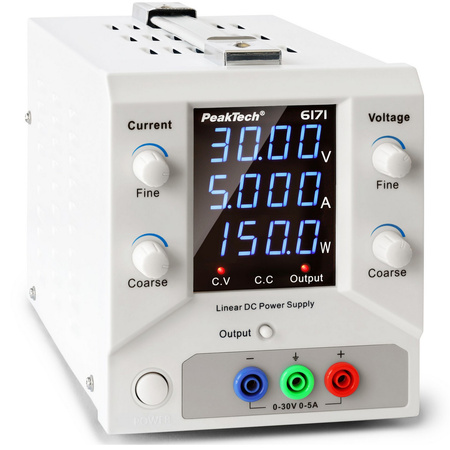 Laboratorní zdroj 30V 5A PeakTech 6171