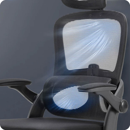 Doris 10 swivel office chair Black