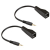 Audio 3.5mm jack extender via LAN SPA-A02