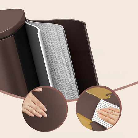 Funky Trash Can Brown Black Spacetronik Pojedynczy