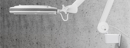 Nástěnný držák pro kosmetické lampy se zvětšovacím sklem Goobay