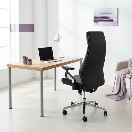 Swivel office chair with armrest 4D GUNNAR