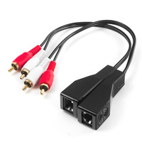 Audio 2RCA extender using LAN cable SPA-A03