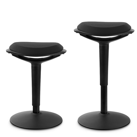 Aktywny hoker ergonomiczny Zippy (czarny)