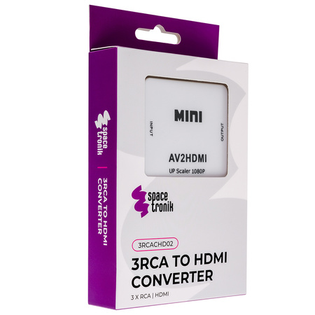 Konwerter 3RCA na HDMI Spacetronik 3RCACHD02