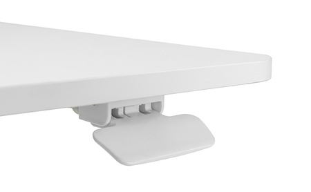Adjustable table on wheels Buddy 04 white