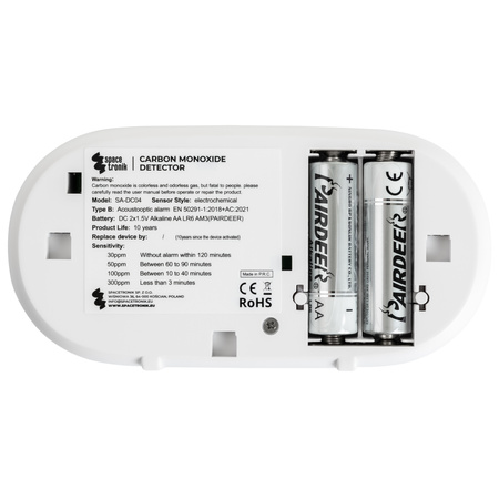 Czujnik CO2 Spacetronik SA-DC04