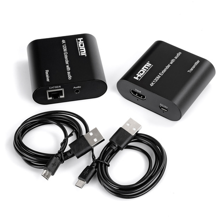 Konwerter HDMI na LAN Spacetronik SPH-HLC54 4Kjack