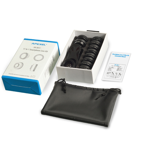 Objektivy a filtry Apexel pro smartphone 11v1 DG11