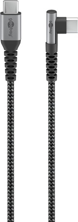 USB-C 2.0 480 Mbps Goobay Angular TEXTIL kabel 05m