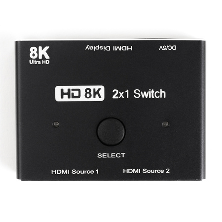 Zlučovač HDMI 2x1 SPH-S1023 8K 60Hz