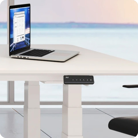 Spacetronik SPE-434G electric desk rack