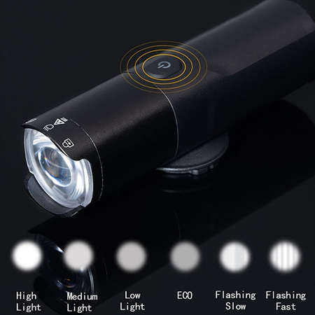 Přední světlo na kolo Wind and Moon M03 800 LM