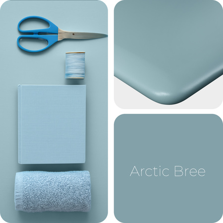 Blat MDF malowany proszkowo 160x80x2.5 Arctic Bree