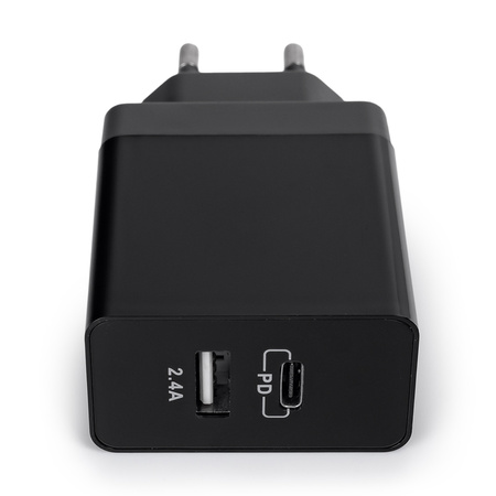 Ładowarka 2w1 USB-C USB PD Quick 17W 3.4A SPC-01B