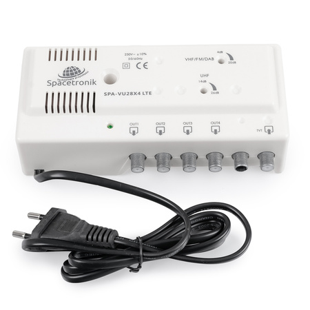 Wzmacniacz dom szerokopasmowy ALCAD AI-400 28dB