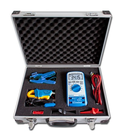 PeakTech 8100 USB Echt-Effektivwert-Klemmenmultimeter-Kit