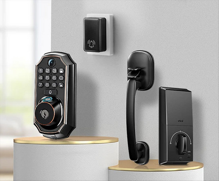 Inteligentny zamek do drzwi z klamką ARPHA D289H