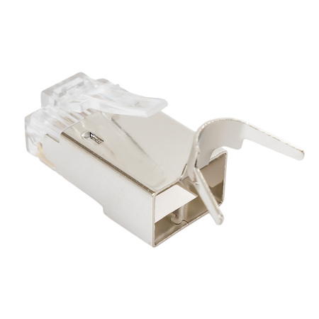 Priechodný konektor RJ45 cat7 FTP PT-RJ457FT-15 50 ks