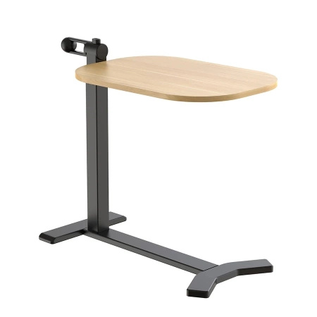 Zestaw wypoczynkowy fotel Spacetronik Flax 04M zielony + stolik regulowany BUDDY