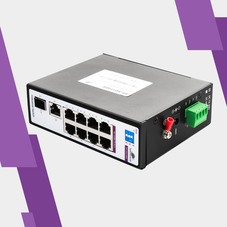 SWITCH 8-port SP-SGI108S Industrial SFP