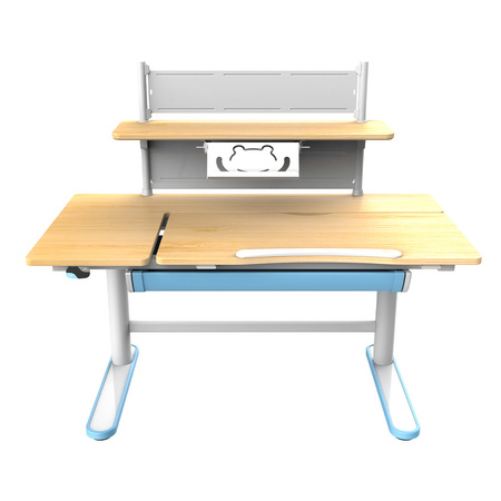 Zestaw dla dziecka regulowane biurko 112×60 z półką + ergonomiczne krzesło Spacetronik XD