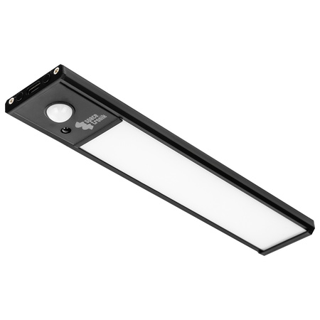 Bezprzewodowa lampa LED Czujnik ruchu 20cm Czarna