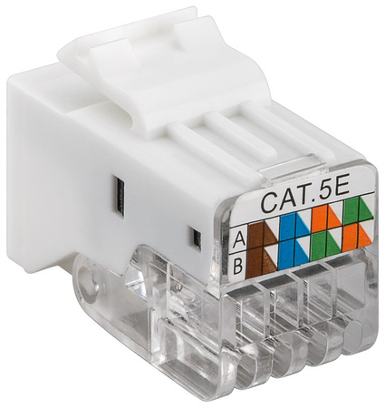 Keystone Connector RJ45 CAT 5e UTP Crimp Connector