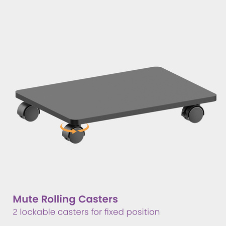 Mobile Computer Stand with Wheels SPC110