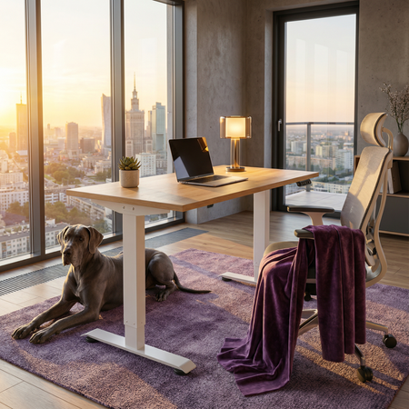 Spacetronik SPE-141W electric desk stand