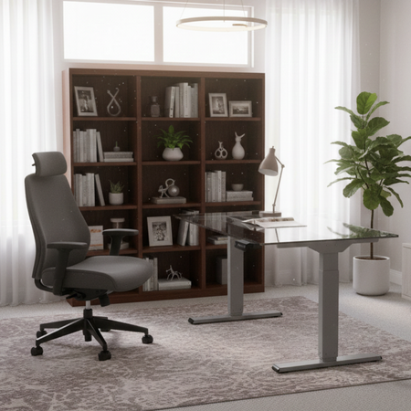 Spacetronik SPE-224RG electric desk rack