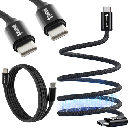 Kabel USB-C 4.0 40Gbit/s Spacetronik 1.8m