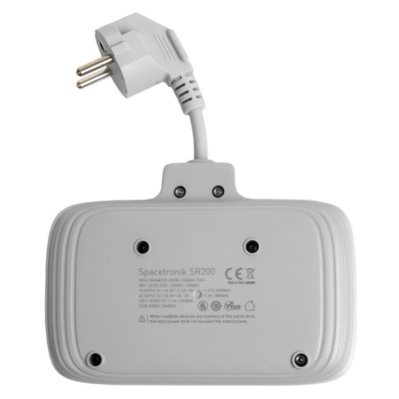 2x power strip 4xUSB USB-C PD QC charger