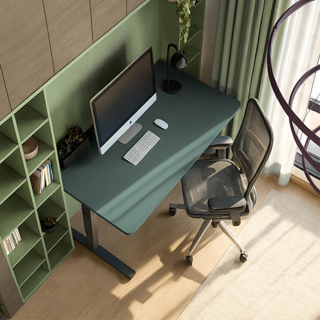 Blat MDF malowany proszkowo 120x60x2.5 Pine Green