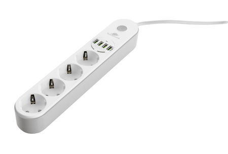 Napájací pásik Spacetronik SR-203 4 porty USB