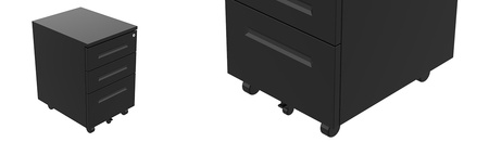 Spacetronik SPC-130B pedestal under-desk cabinet